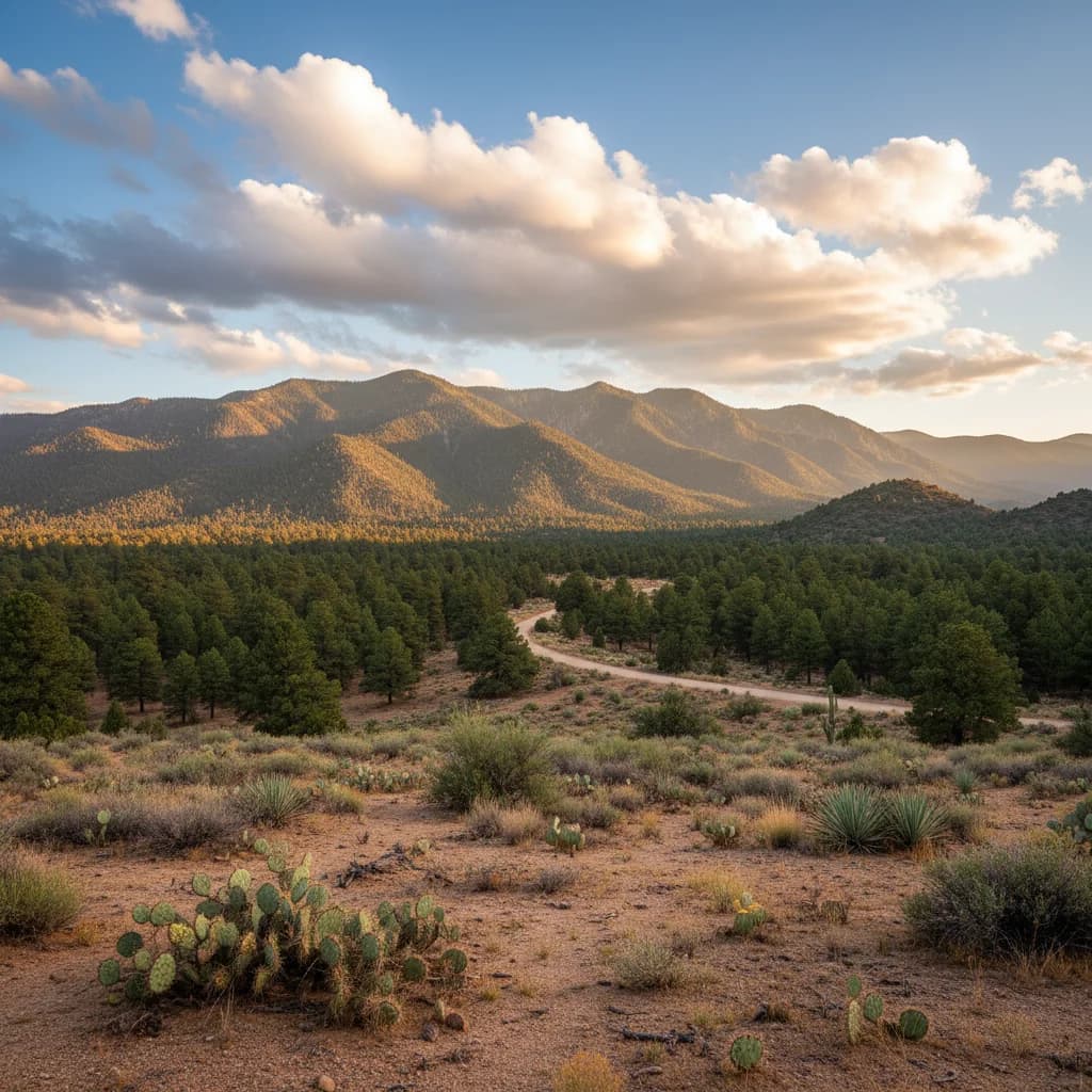 Sacramento Mountains near Cloudcroft, New Mexico