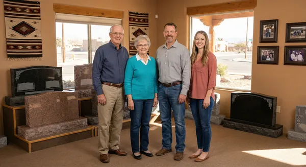 Rose Rock Monument showroom