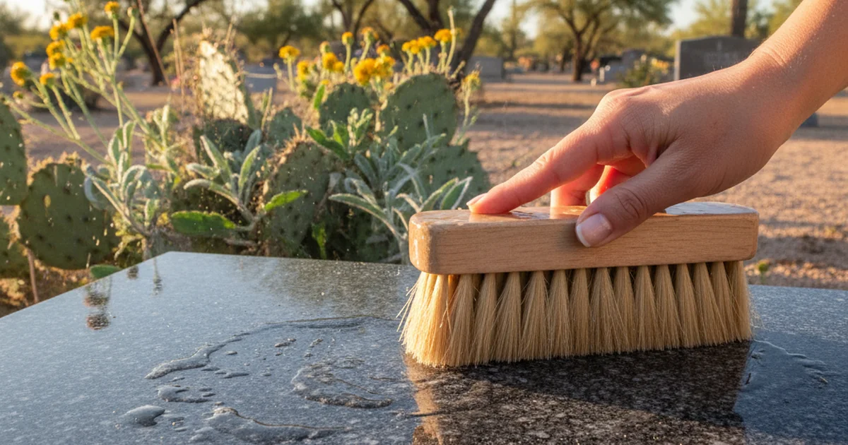 How to Clean and Maintain a Granite Monument