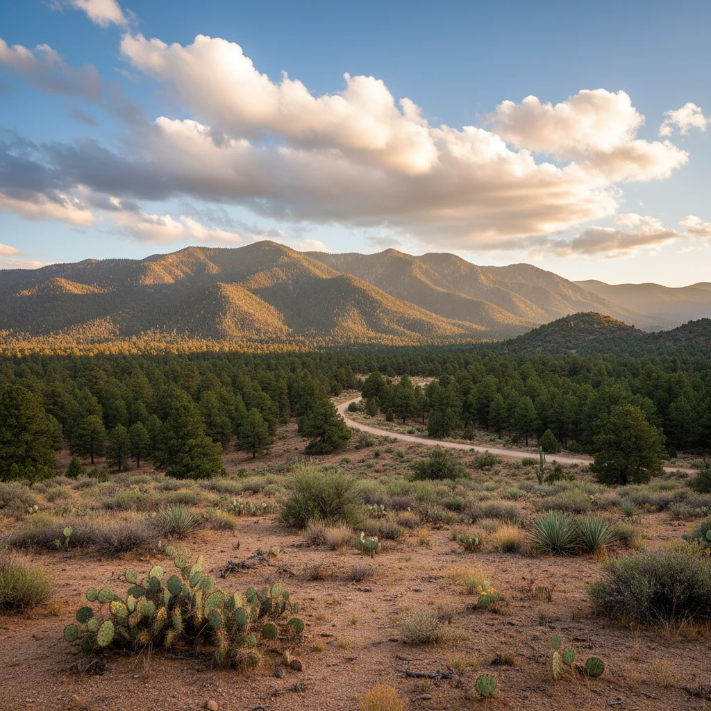 Sacramento Mountains near Cloudcroft, New Mexico