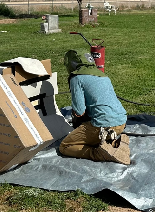 Cemetery Lettering & Date Additions