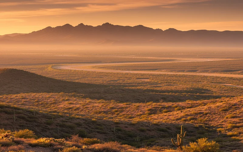 Las Cruces, New Mexico with Organ Mountains